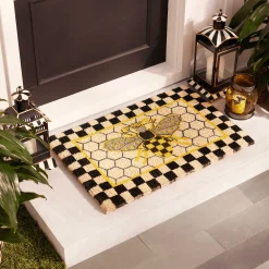 Online MacKenzie-Childs Queen Bee Entrance Mat