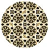 MacKenzie-Childs Queen Bee Indoor/ Outdoor Rug - 6' Round