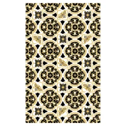 Discount MacKenzie-Childs Queen Bee Indoor/Outdoor Rug - 5' X 8'