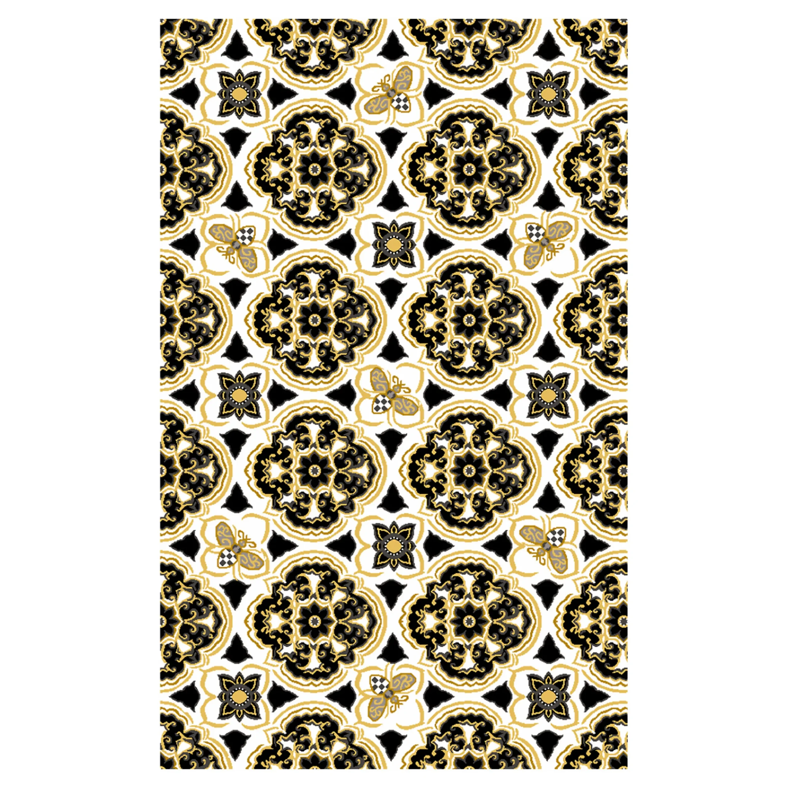 Discount MacKenzie-Childs Queen Bee Indoor/Outdoor Rug - 5' X 8'