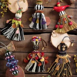 New MacKenzie-Childs Queen Bee Tassel