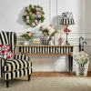 New MacKenzie-Childs Raindrops & Roses Umbrella Stand