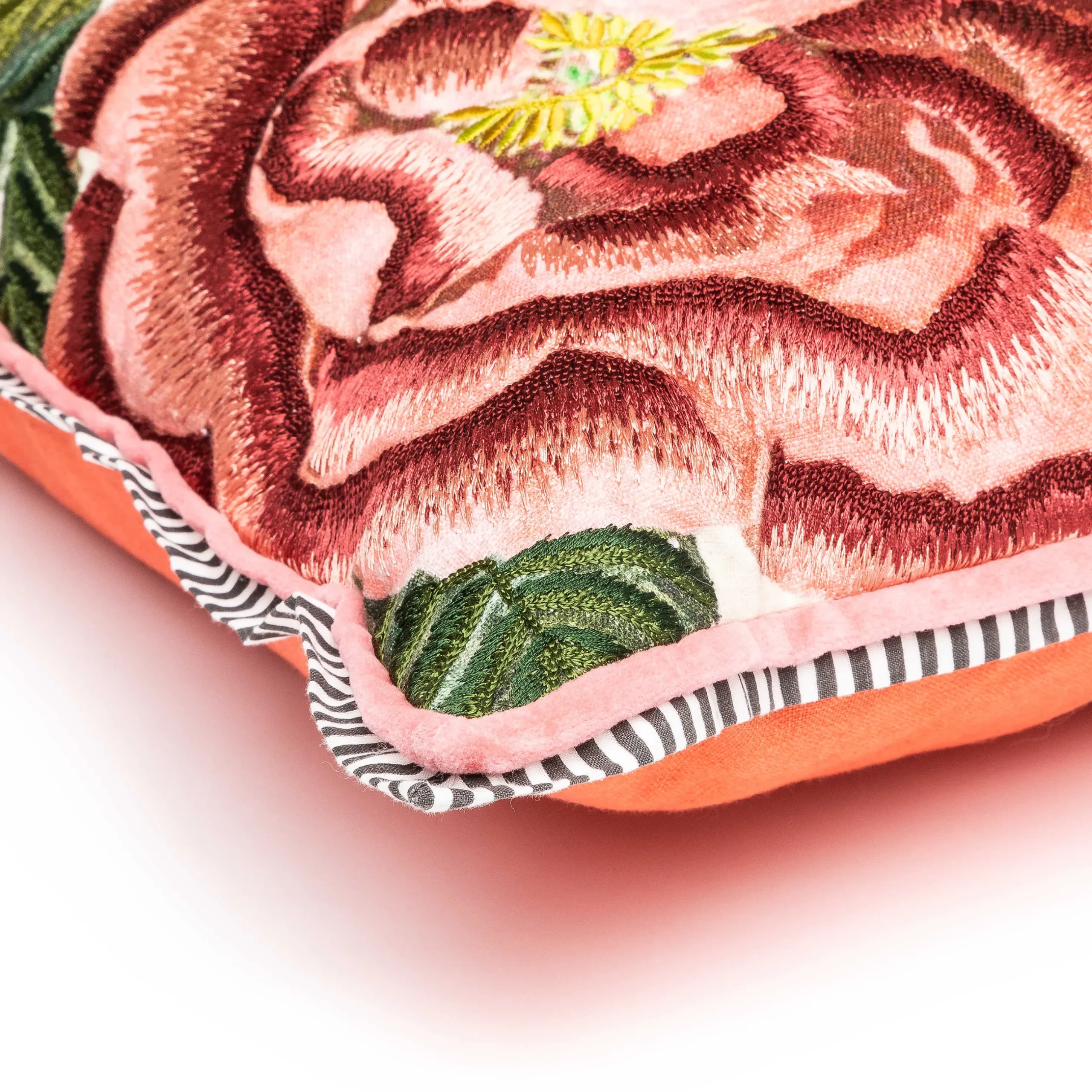Clearance MacKenzie-Childs Really Rosy Pillow