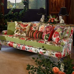 Best MacKenzie-Childs Really Rosy Sofa
