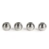 Clearance MacKenzie-Childs Ribbed Sphere Candle Holders - Silver - Set Of 4