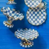 Clearance MacKenzie-Childs Royal Check Compote