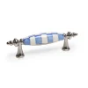 Clearance MacKenzie-Childs Royal Check Drawer Pull - Nickel