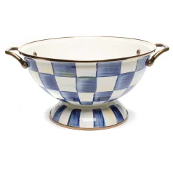 Discount MacKenzie-Childs Royal Check Enamel Almost Everything Bowl