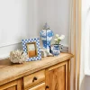 MacKenzie-Childs Royal Check Enamel Frame - 4" X 6"