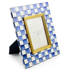 Online MacKenzie-Childs Royal Check Enamel Frame - 5