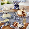 MacKenzie-Childs Royal Check Enamel Salt & Pepper Shakers