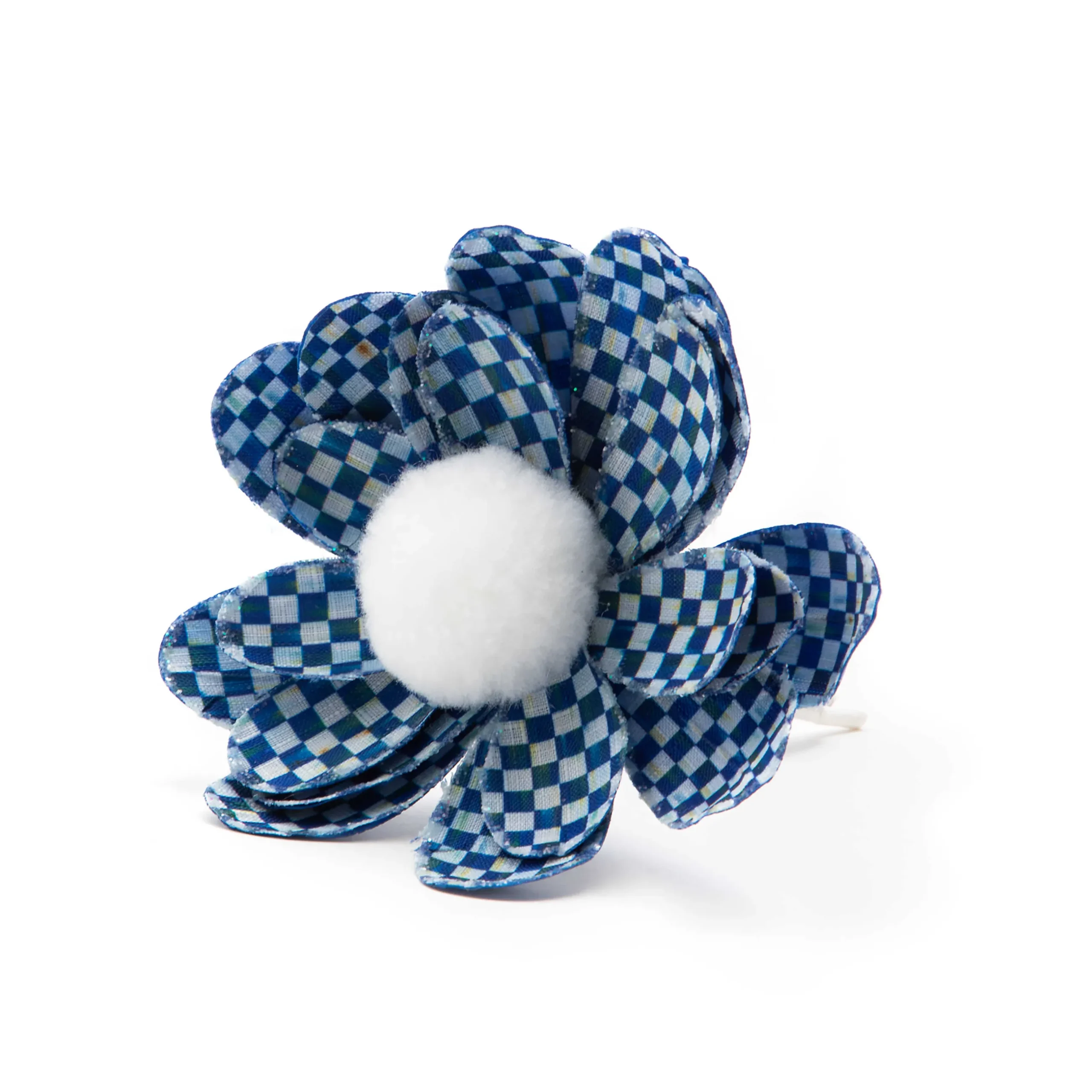 Best MacKenzie-Childs Royal Check Flower Clip