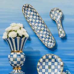 Sale MacKenzie-Childs Royal Check Great Vase