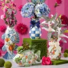 Sale MacKenzie-Childs Royal Check Hydrangea - Blue