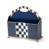Best MacKenzie-Childs Royal Check Magazine Holder