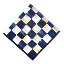 Discount MacKenzie-Childs Royal Check Paper Napkins - Cocktail