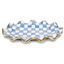 Online MacKenzie-Childs Royal Check Serving Platter