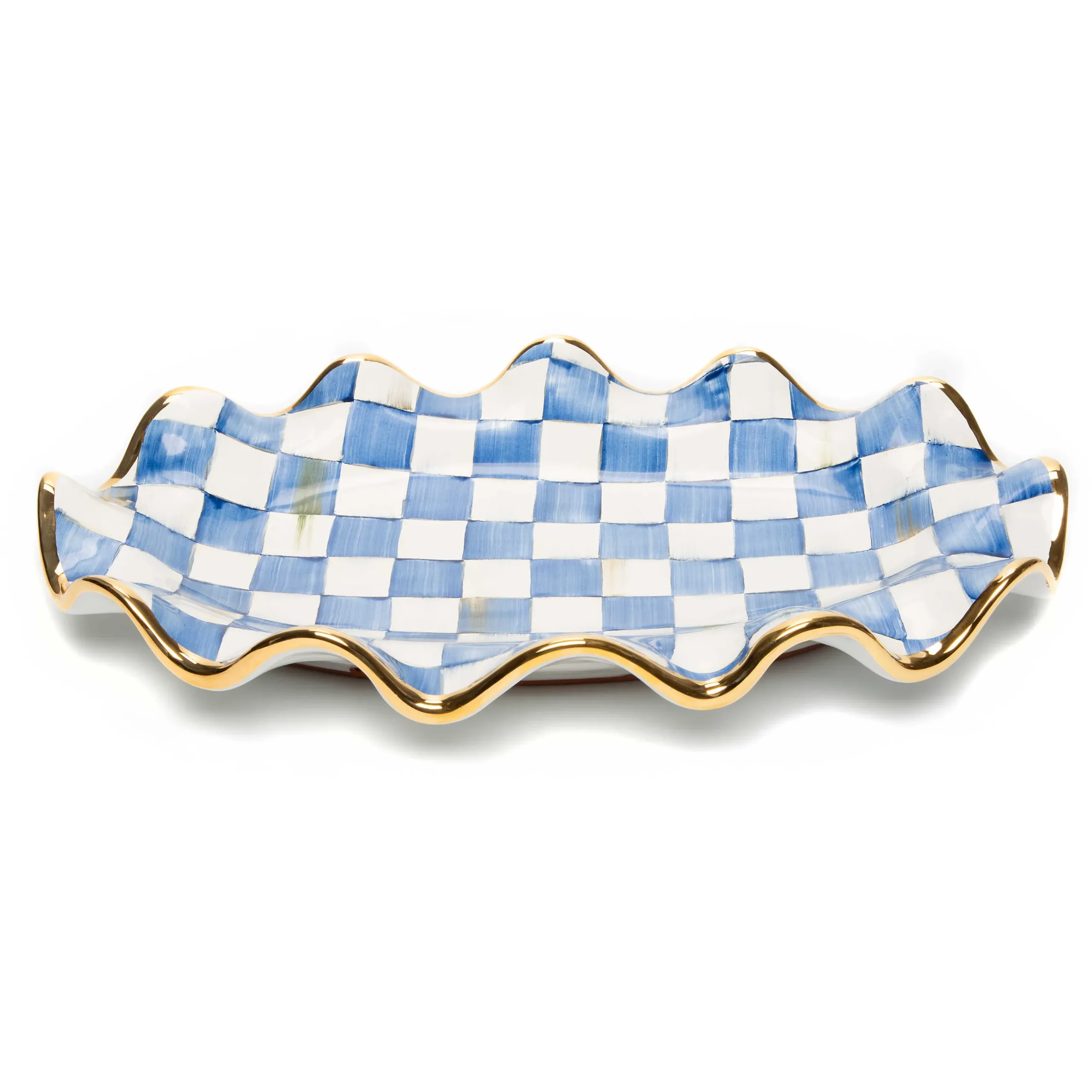 Online MacKenzie-Childs Royal Check Serving Platter