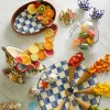 Sale MacKenzie-Childs Royal Check Teapot Salt & Pepper Set