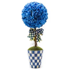 Discount MacKenzie-Childs Royal Check Topiary Drop In - Large