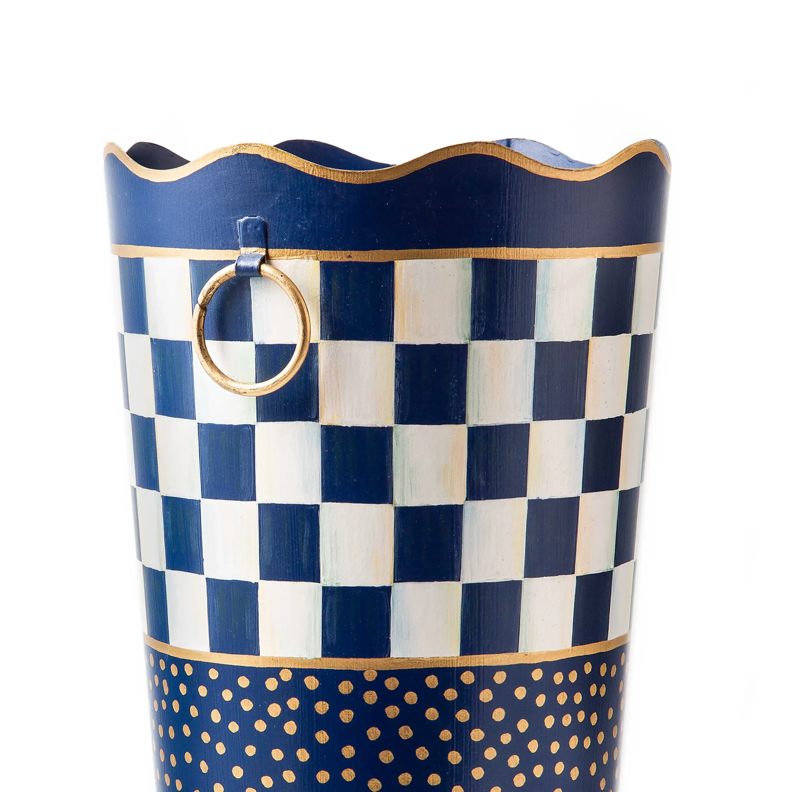 New MacKenzie-Childs Royal Check Umbrella Stand