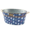 New MacKenzie-Childs Royal Star Beverage Bucket