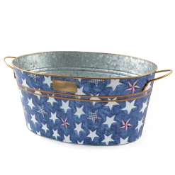 New MacKenzie-Childs Royal Star Beverage Bucket