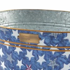 New MacKenzie-Childs Royal Star Beverage Bucket
