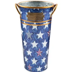 Sale MacKenzie-Childs Royal Star Flower Buckets - Set Of 3