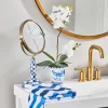 Best MacKenzie-Childs Royal Toile Potted Orchid - Medium