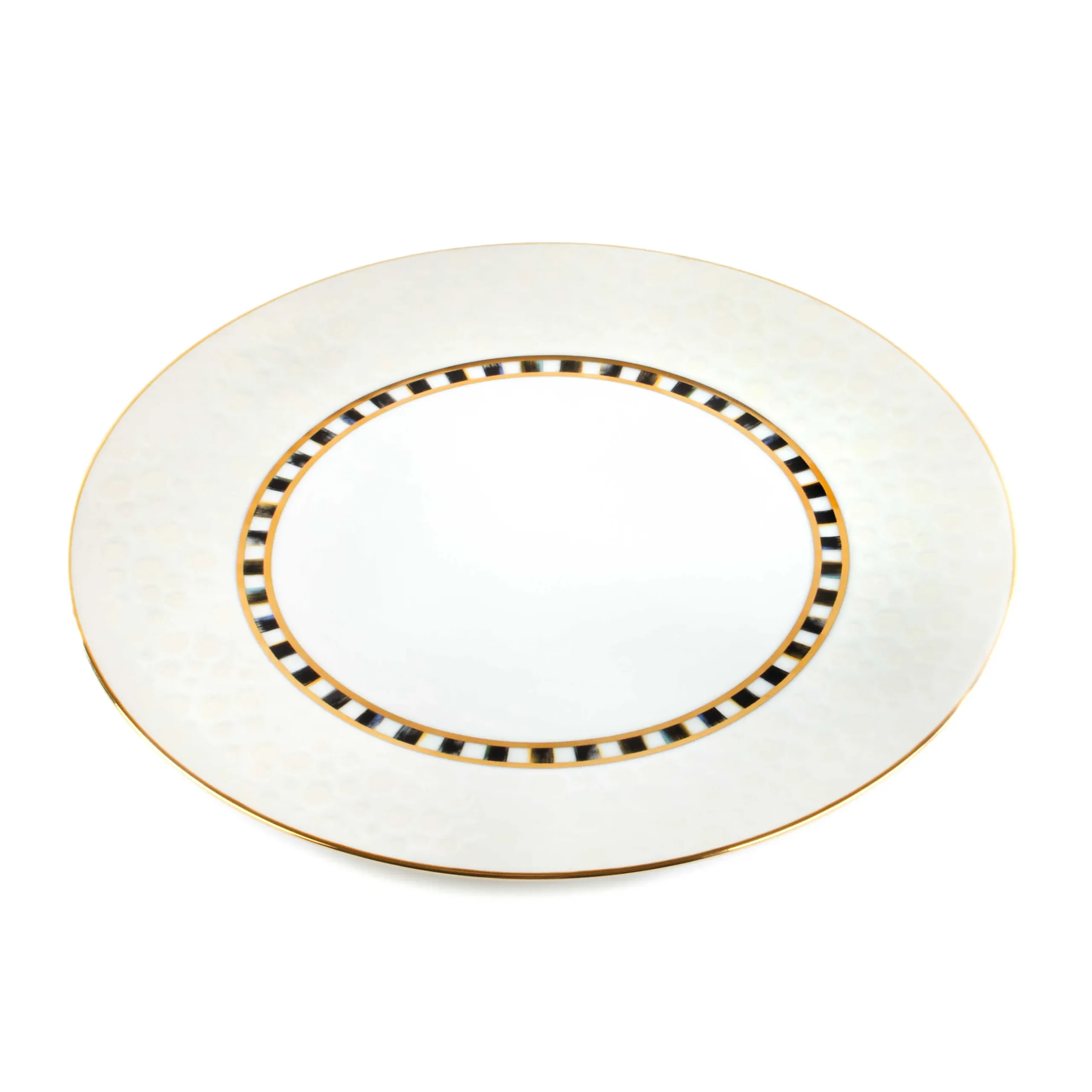 Sale MacKenzie-Childs Soho Dinner Plate - Cloud