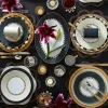 MacKenzie-Childs Soho Dinner Plate - Midnight