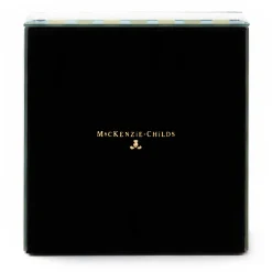 New MacKenzie-Childs Spot On Butterfly Clock