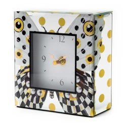 New MacKenzie-Childs Spot On Butterfly Clock
