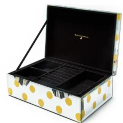 New MacKenzie-Childs Spot On Butterfly Jewelry Box