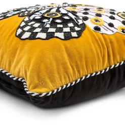 Clearance MacKenzie-Childs Spot On Butterfly Pillow