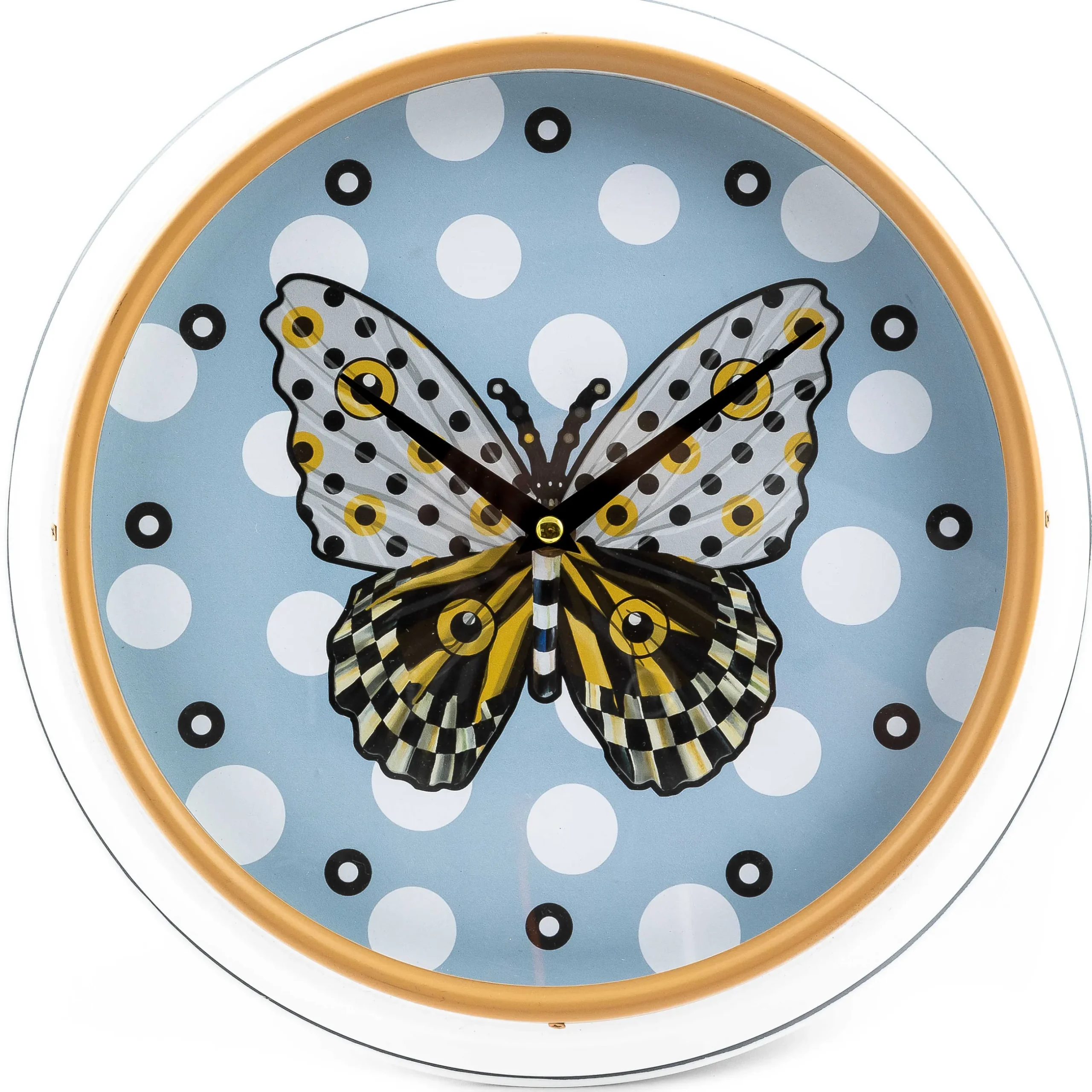 Online MacKenzie-Childs Spot On Butterfly Wall Clock