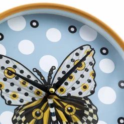 Online MacKenzie-Childs Spot On Butterfly Wall Clock
