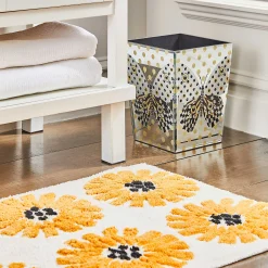New MacKenzie-Childs Spot On Butterfly Waste Bin