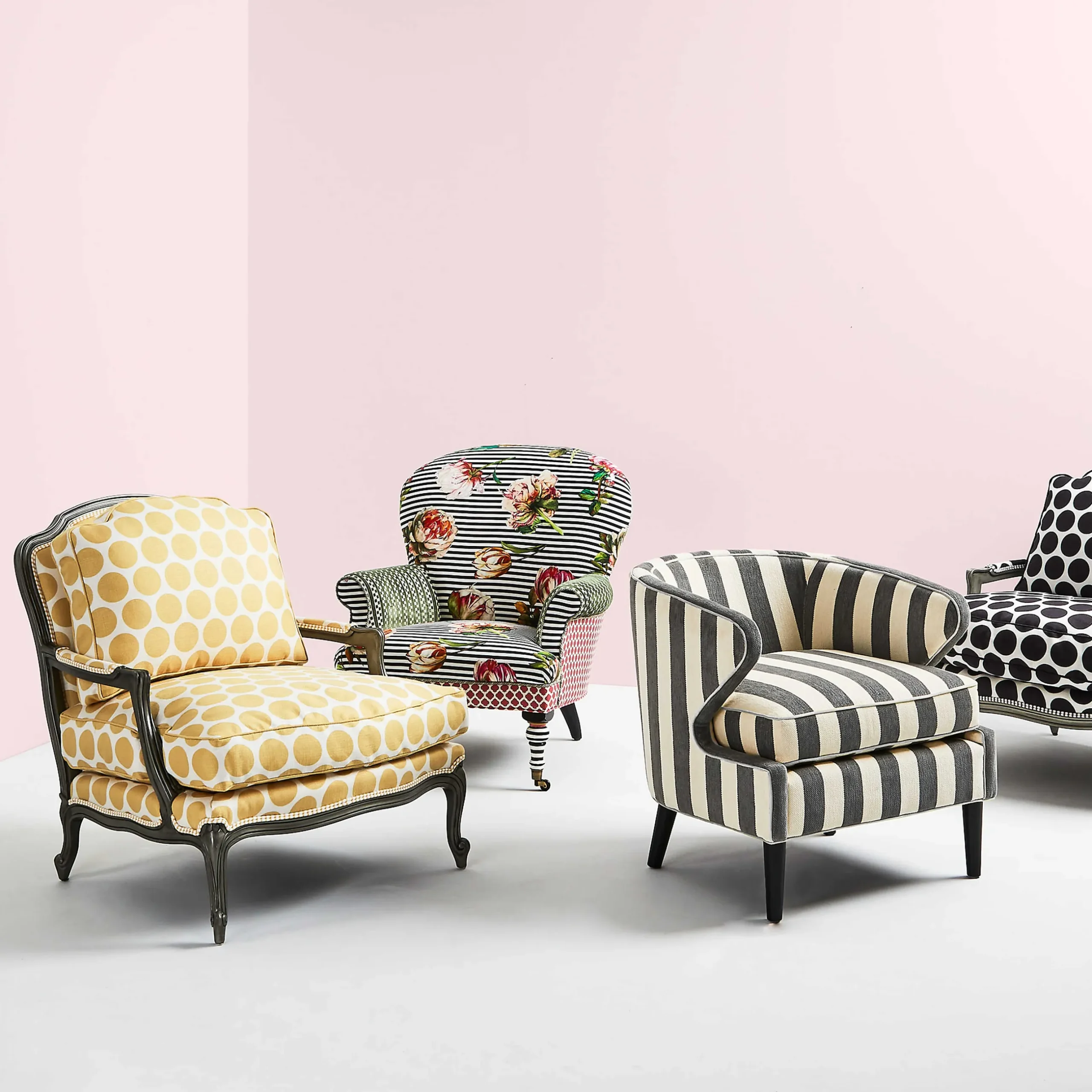Outlet MacKenzie-Childs Spot On Chair - Buttercup