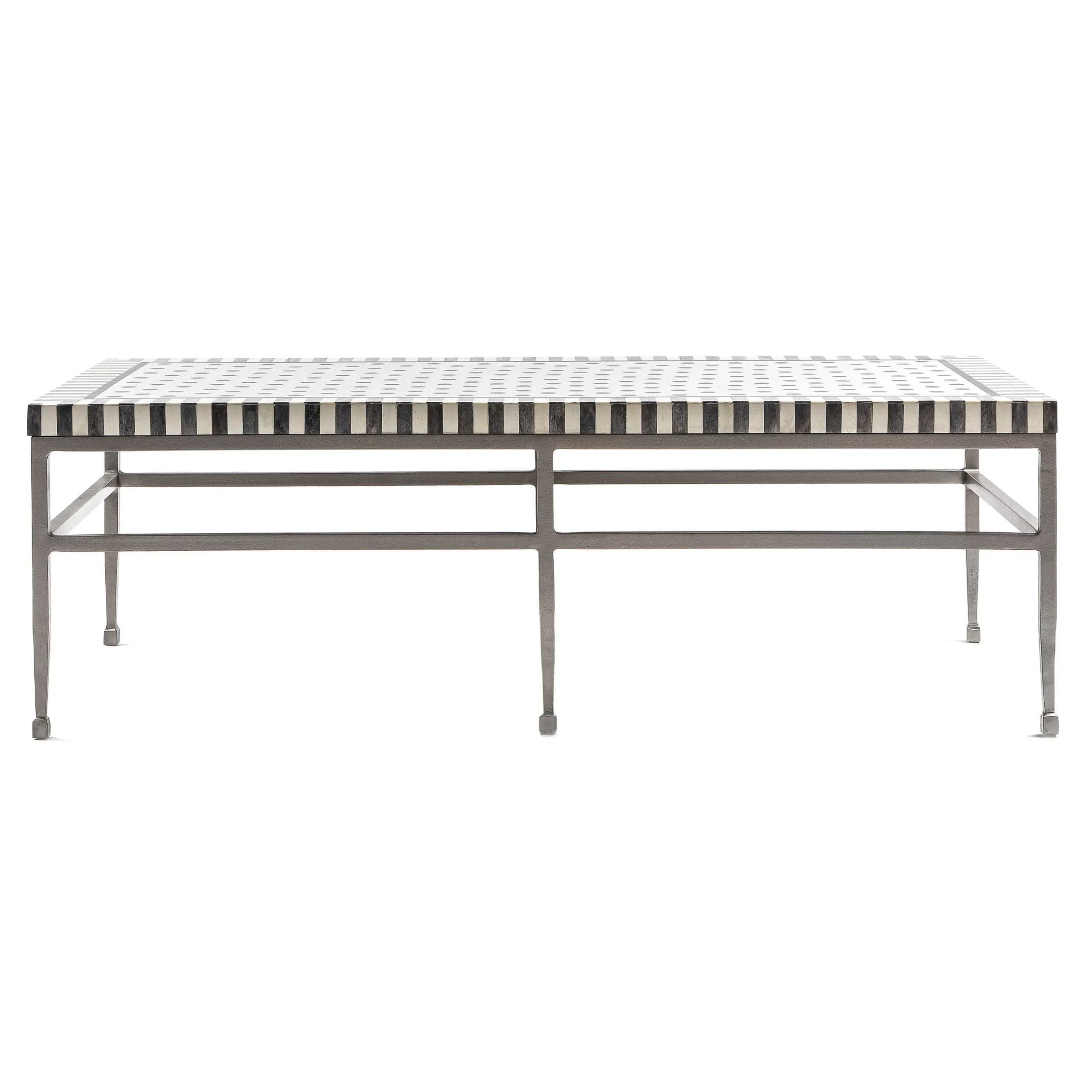 Clearance MacKenzie-Childs Spot On Coffee Table - Black