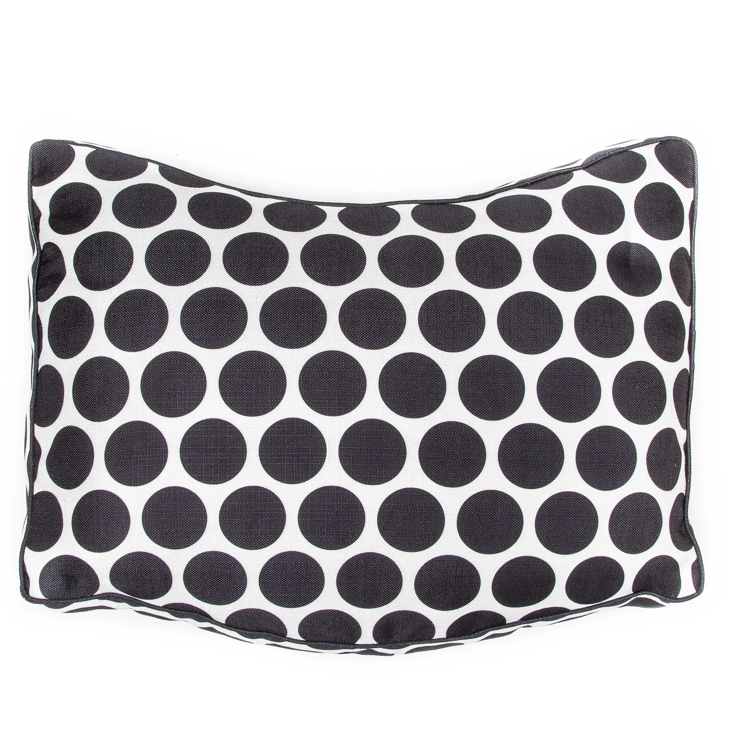 Discount MacKenzie-Childs Spot On Ottoman - Black