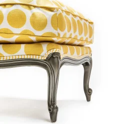 Online MacKenzie-Childs Spot On Ottoman - Buttercup