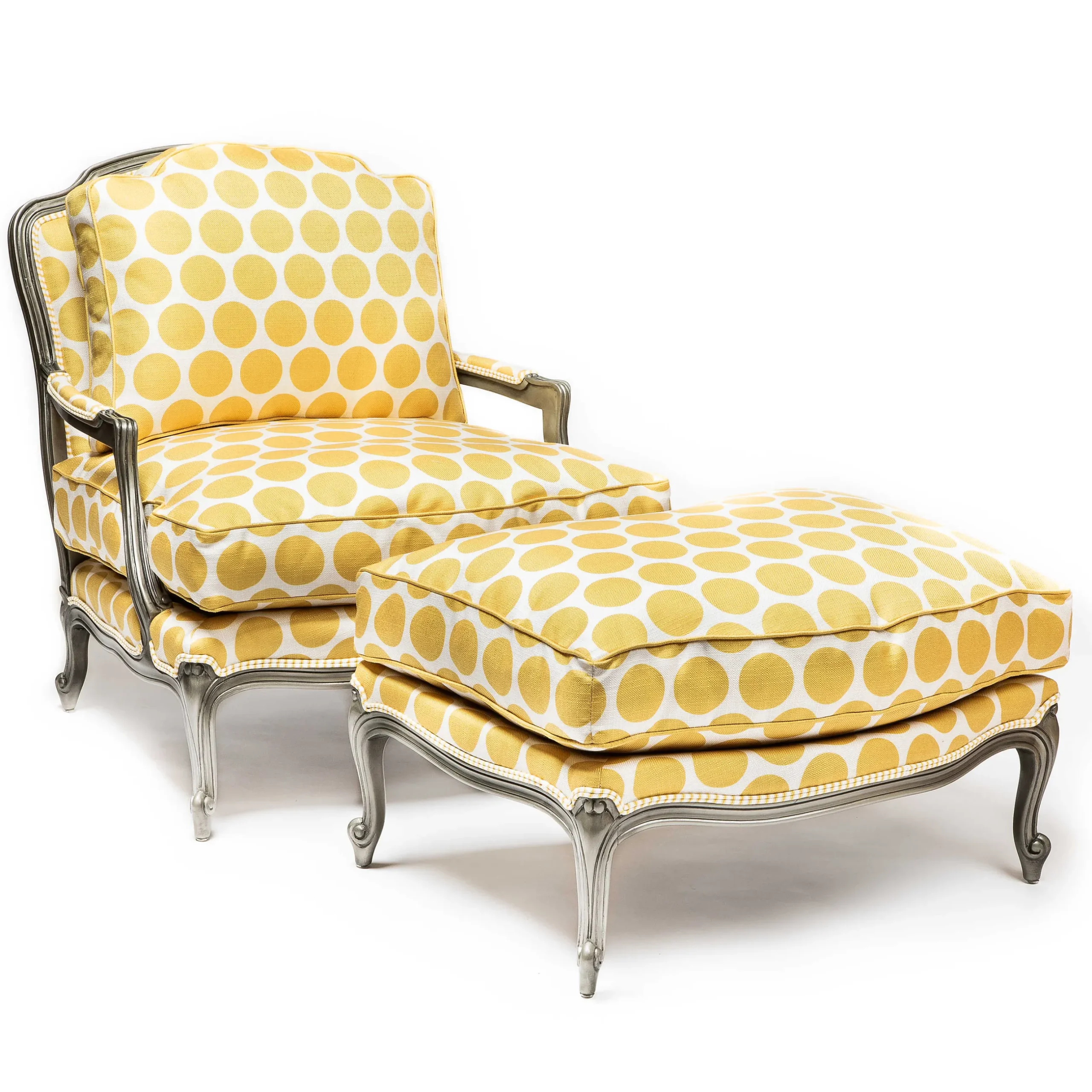 Online MacKenzie-Childs Spot On Ottoman - Buttercup
