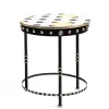Clearance MacKenzie-Childs Spot On Side Table