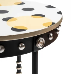 Clearance MacKenzie-Childs Spot On Side Table