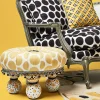 Hot MacKenzie-Childs Spot On Tuffet - Buttercup