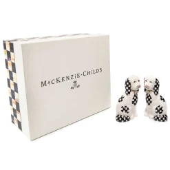 Outlet MacKenzie-Childs Staffordshire Dog Salt & Pepper Set