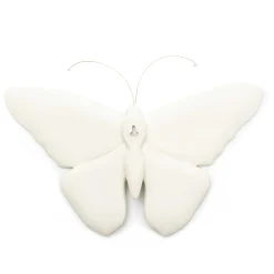 MacKenzie-Childs Sterling Check Butterfly Wall Decor