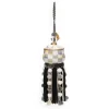 Outlet MacKenzie-Childs Sterling Check Tassel